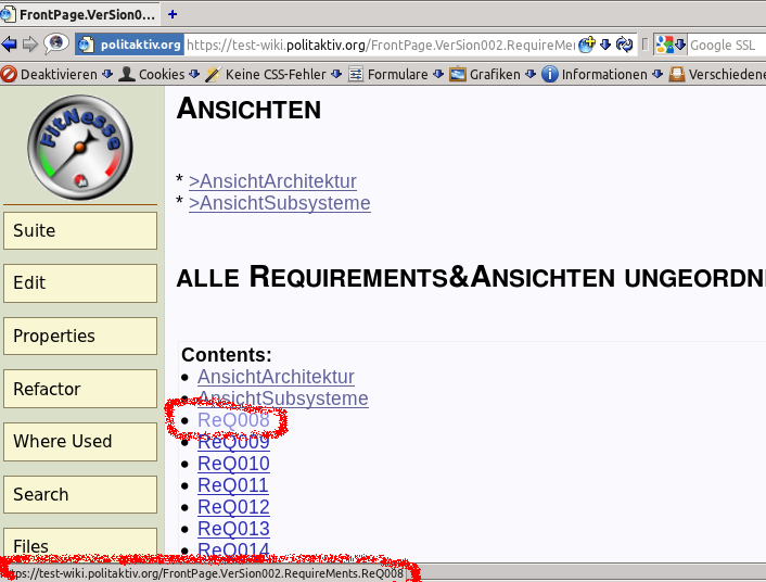 Federation settings in repo.
